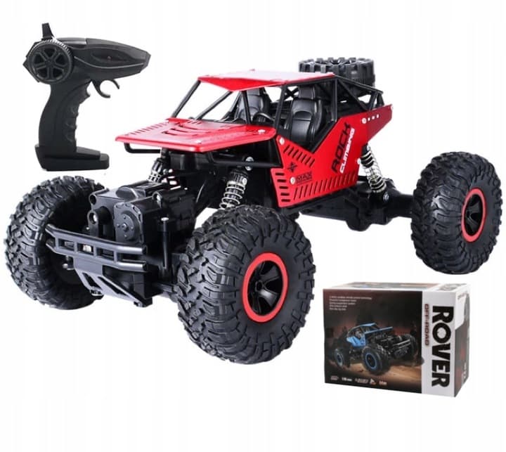 Power Racer - Duży samochód zdalnie sterowany RC NAPĘD 4X4